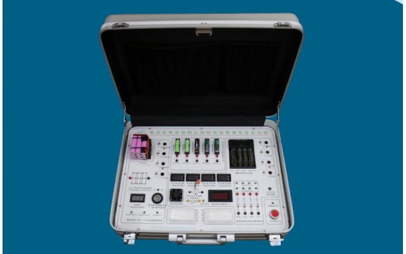 新能源電動車電池結(jié)構(gòu)認知和電池管理系統(tǒng)實訓箱