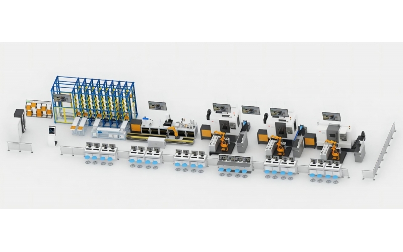 智能制造人才培養(yǎng)實訓(xùn)線